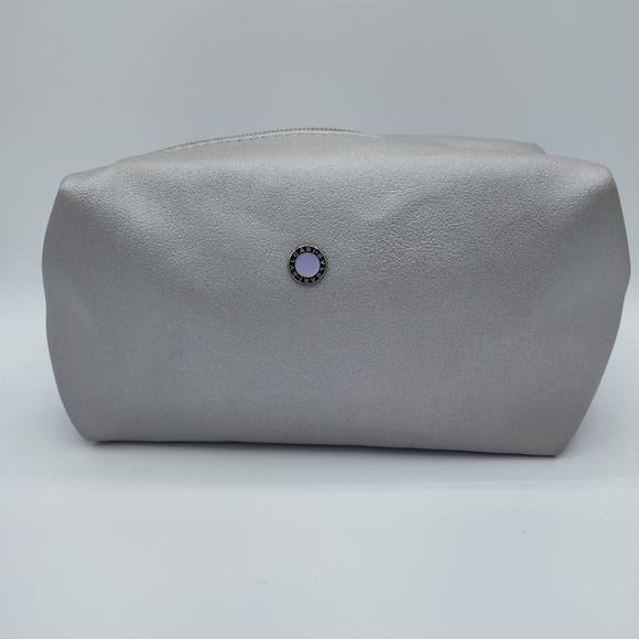 BVLGARI Handbags - BVLGARI Parfums x Emirates Silver Cosmetic Bag Exclusive Amenity Kit Luxe
